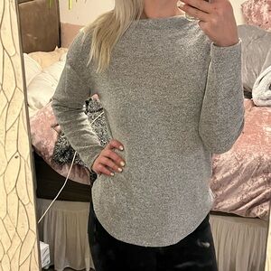 Old Navy soft comfy gray lightweight sweater